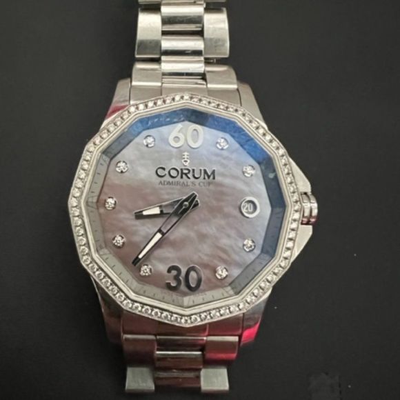 Corum Admiral's Cup Legend Watch With Diamond Bezel - Picture 2 of 9